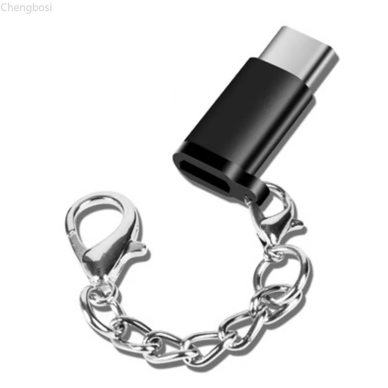 Металлический разъем Micro USB к C для Xiaomi Redmi Note 8 7 Mix Alpha mi 9 6 Microusb Otg Type Usbc адаптер