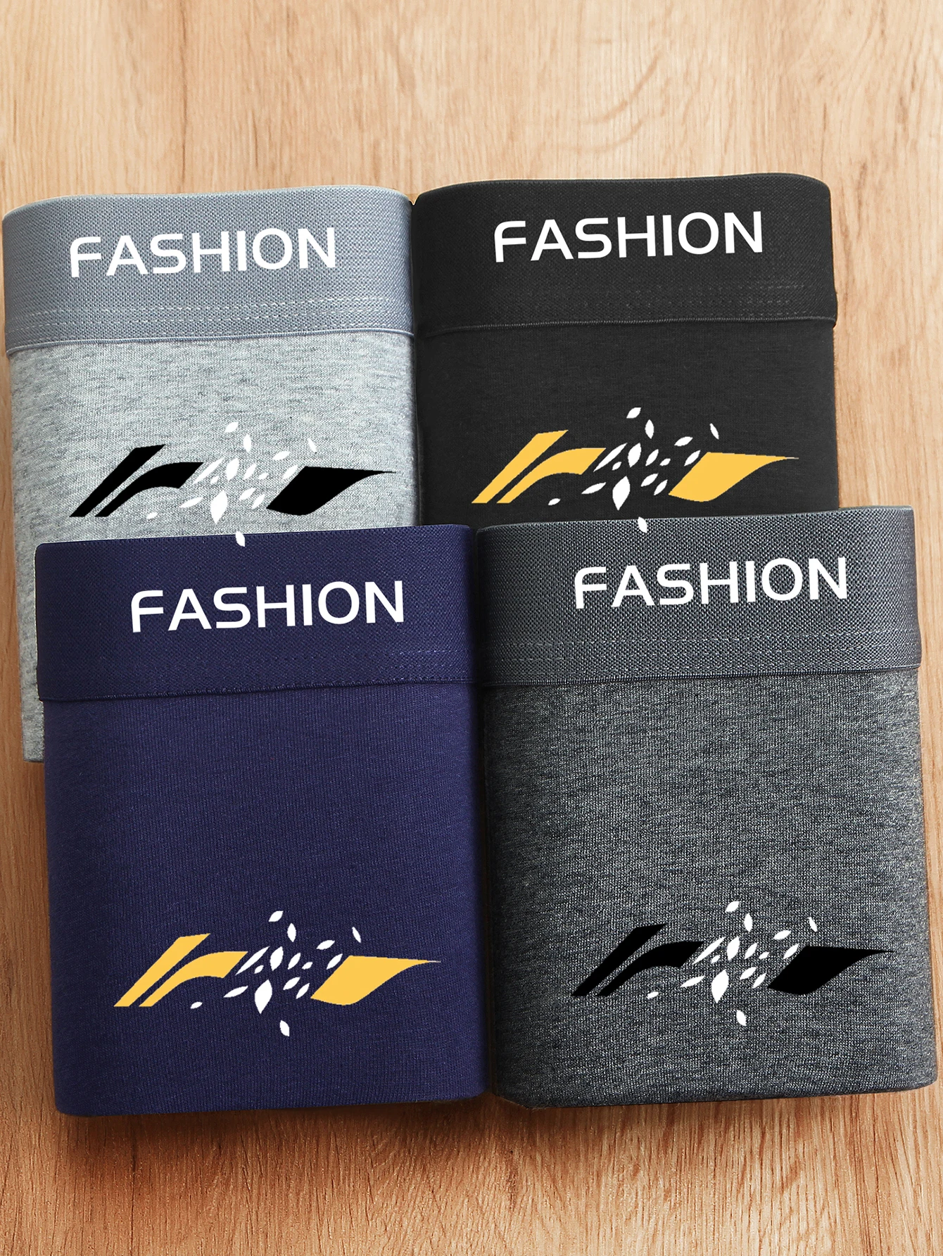 4 шт. мужское нижнее белье мягкие удобные и Дышащие Модные боксеры для мужчин