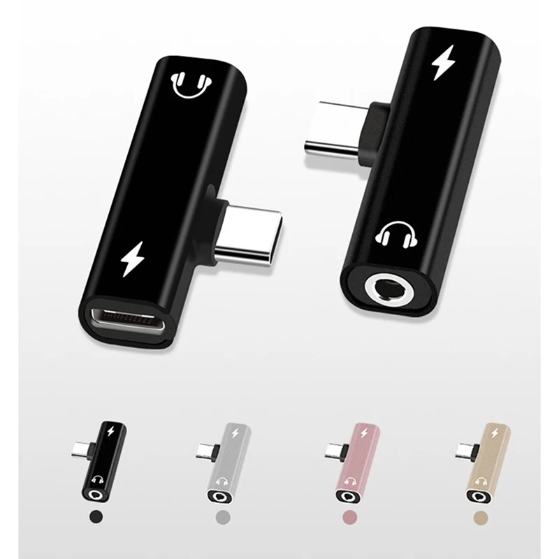 

Зарядное устройство для наушников с разъемом USB Type-C и штекером 3,5 мм
