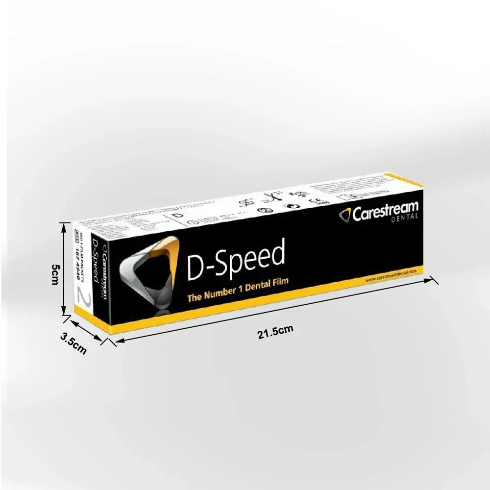 100 шт./кор. X Ray Kodak Film D-Speed Dental Carestream Intraoral Denspay Dentist Meterial для стоматологической