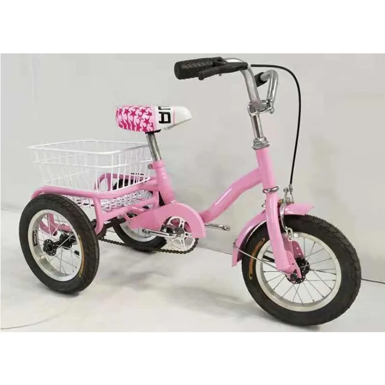 

12 inch 3 wheels kids tricycle with carbon steel frame
