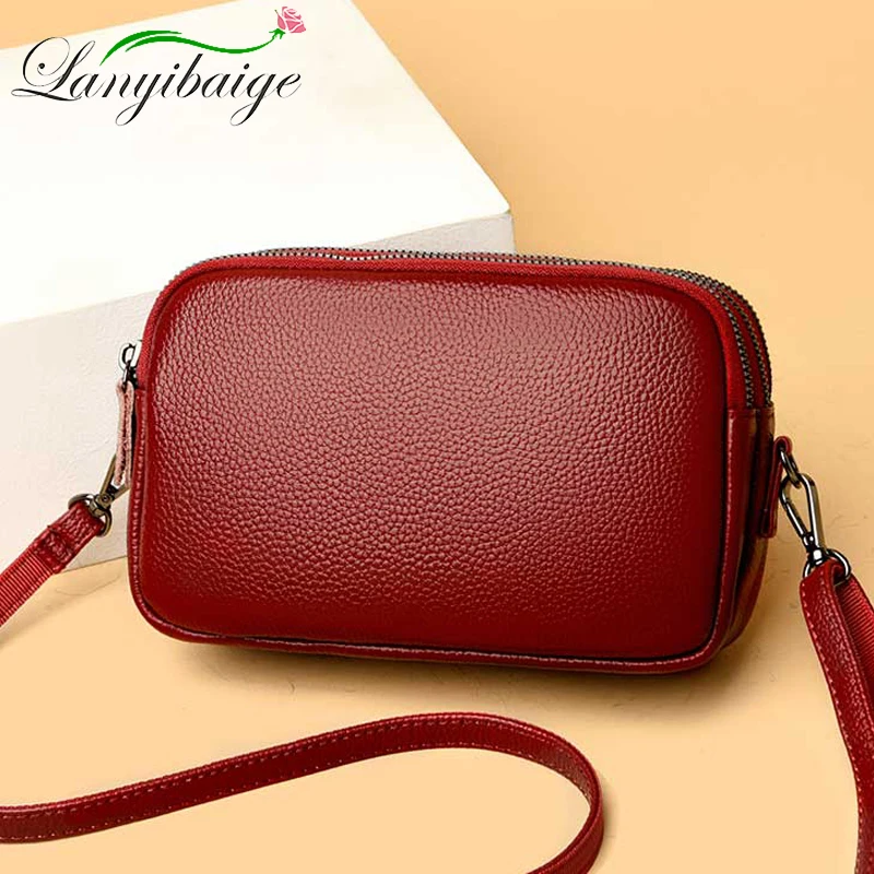 

Soft Leather Luxury Diagonal Packet Ladies Bags Designer Casual Simple Small Square Bag 2022 Ladies High-Quality Shoulder Bag