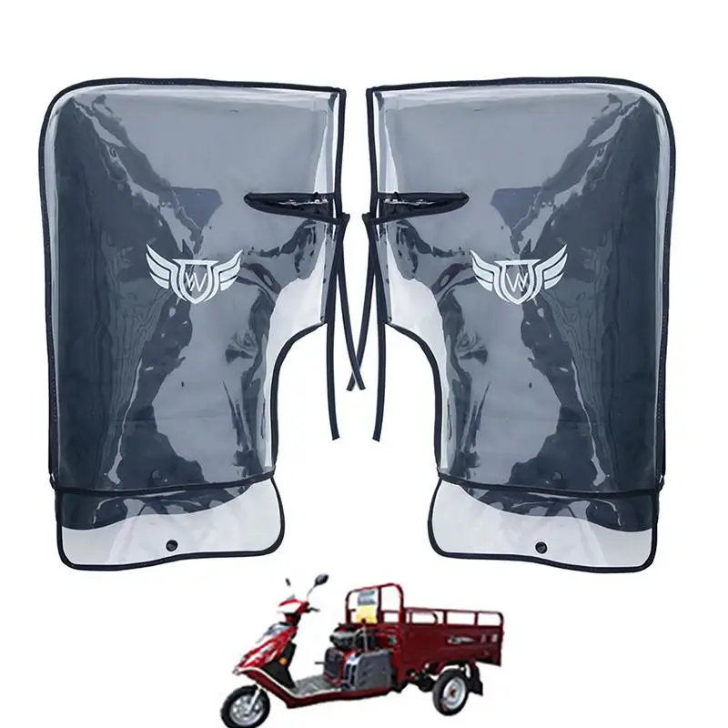 

Snowmobile Handlebar Muffs Motorcycle Handlebar Gloves Muffs Winter Handlebar Cover Touch-Friendly Bag Cold Weather Mountain