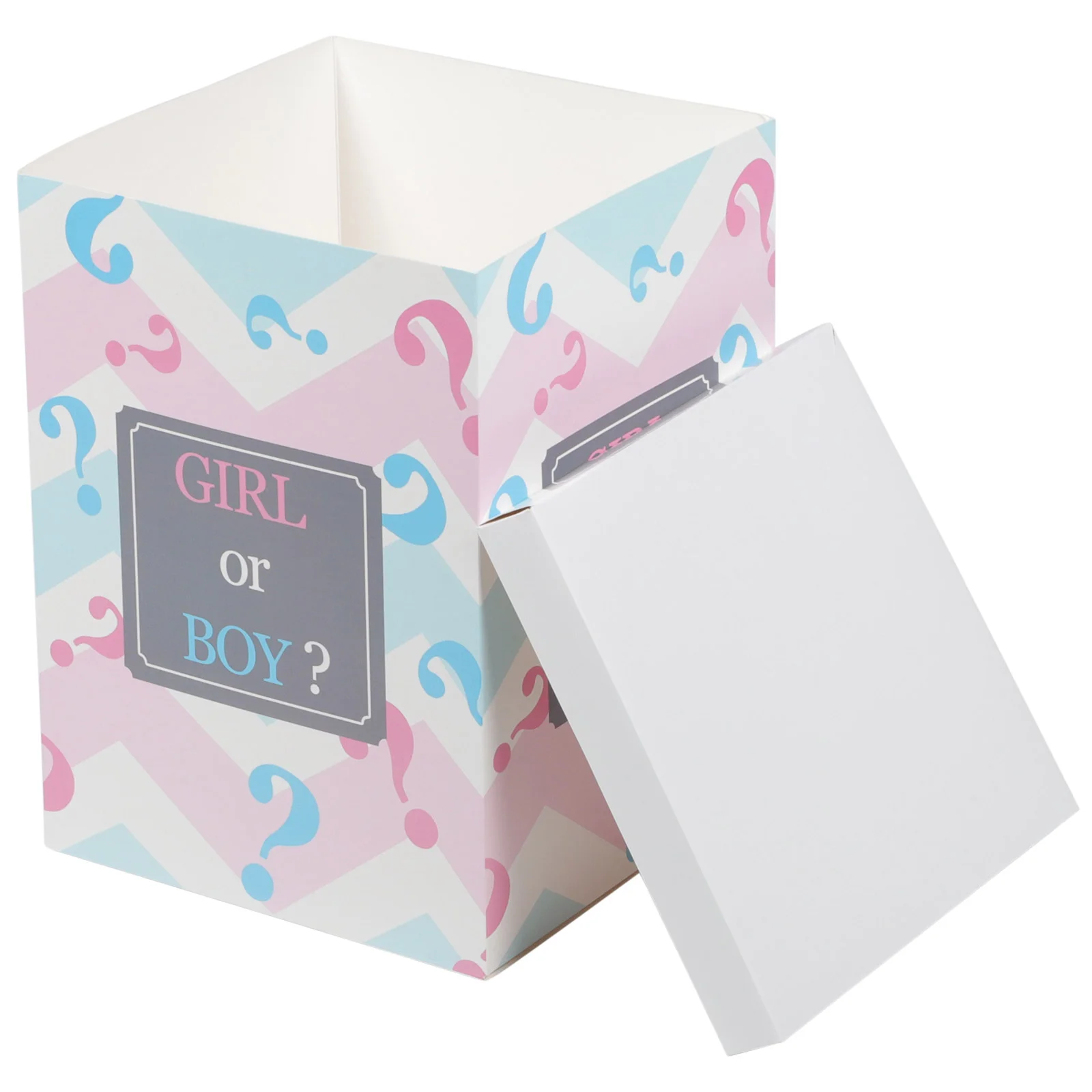 

Paper Balloon Box Paper Decorative Balloon BOY or GIRL Gender Reveal for Baby Shower Happy Birthday Wedding Party Decorations