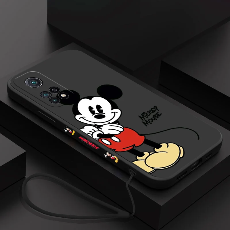 

Mickey And Minnie Phone Case For Xiaomi Redmi Note 11 10A 11T 10 10T 10S 9T 9 8 7 Pro Plus 10C 9A 9C 9T 4G 5G Cases With Lanyard