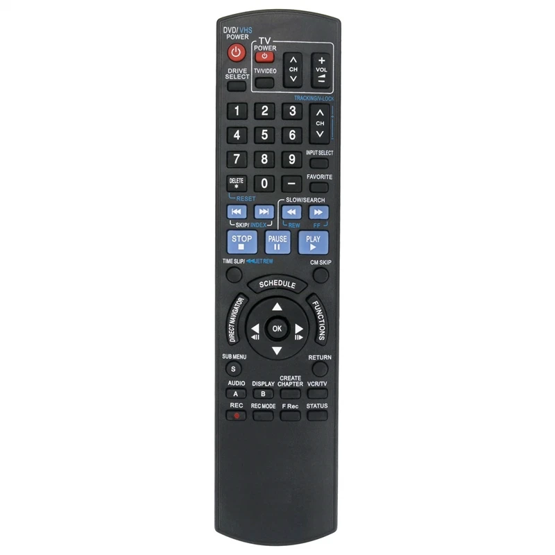 N2QAYB 000197 Замените пульт дистанционного управления для DVD-рекордера Panasonic DMR-EZ48V