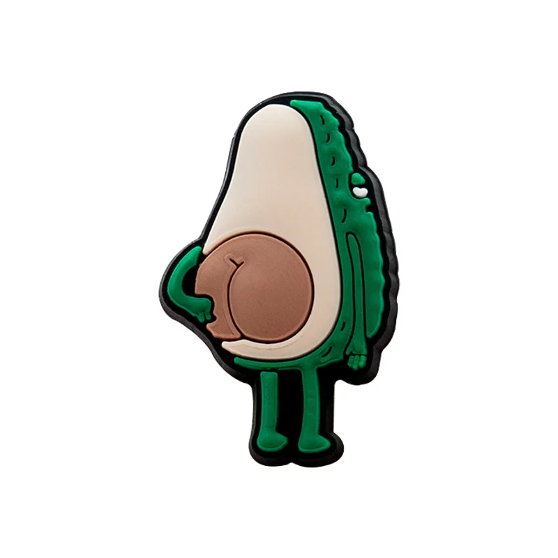 1/25 шт. подвески для обуви с цветами лаймом ананасом авокадо украшения подсолнухи