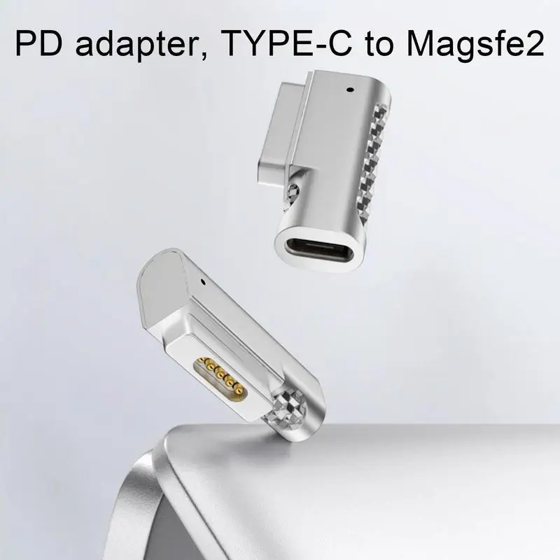 USB Магнитный адаптер типа C 20V 5A PD100W Быстрая Зарядка разъем типа C к Magsafe2/1 адаптер forMacbook Air/Pro