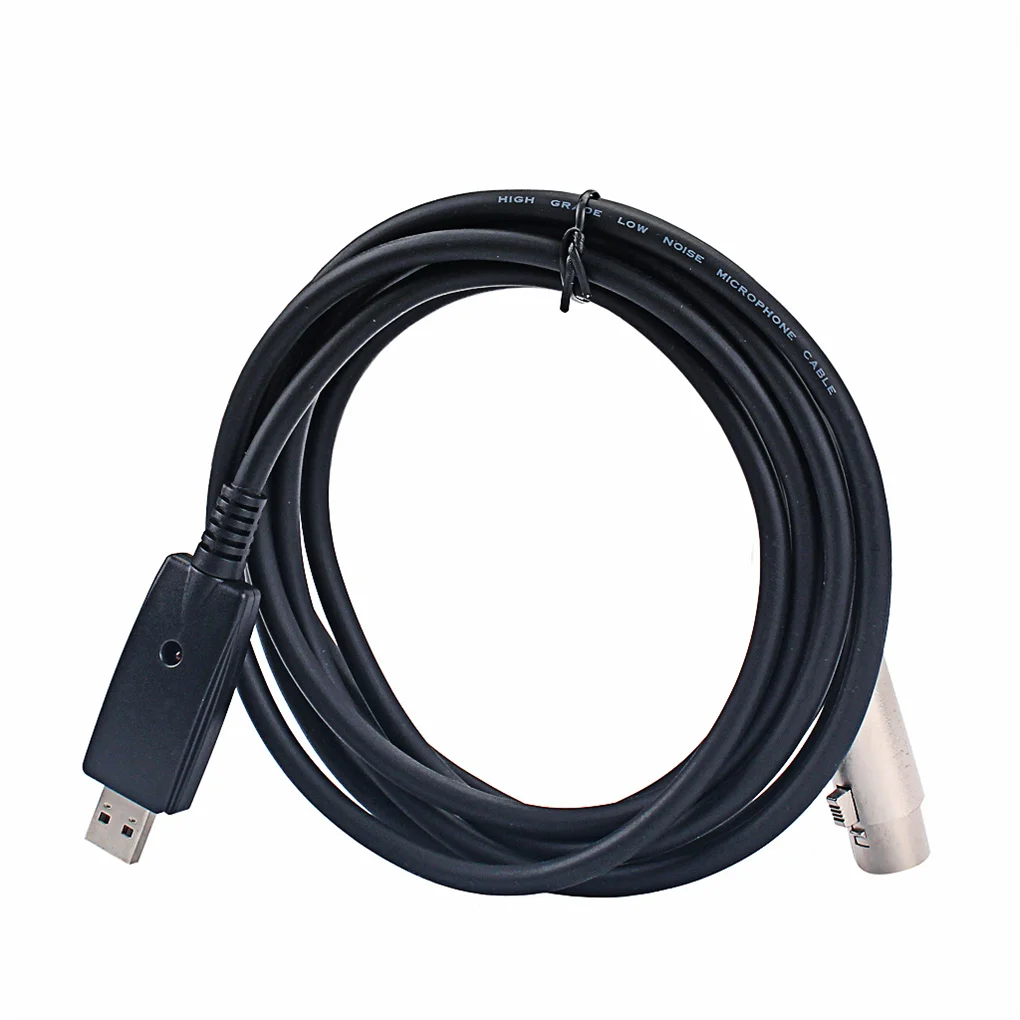 

Домашний кабель KTV USB штекер-штекер XLR, гибкие Аудиокабели, защита от помех, аксессуары для музыкальных инструментов