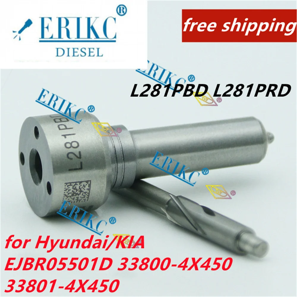 

ERIKC L281PBD L281PRD Diesel Injector Nozzle For Hyundai KIA EJBR05501D 33800-4X450 33801-4X450 338004X450 338014X450 Euro 4