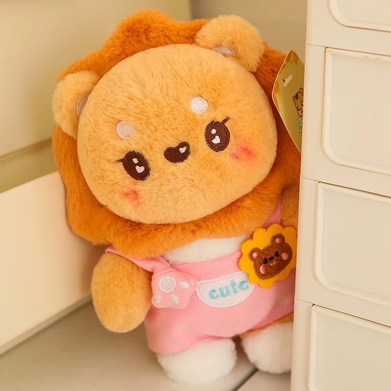 Декоративная подушка в виде льва 23 см 33 43