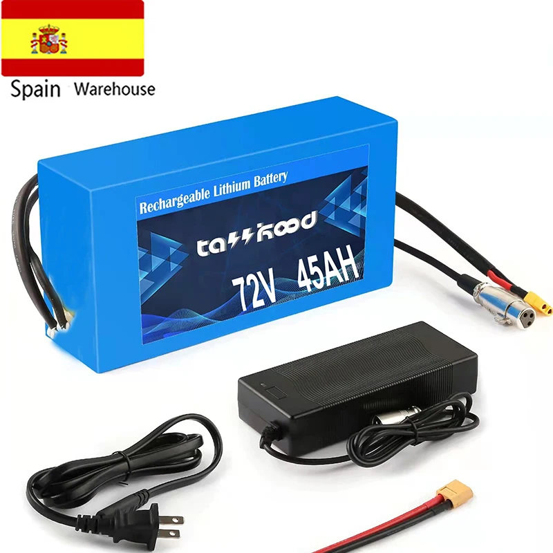 Перезаряжаемый литий-ионный аккумулятор для горного велосипеда 72 в 45 А · ч 40 18650