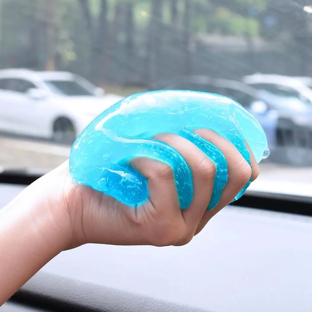 Car Wash Interior Car Cleaning Gel Slime For Cleaning Machine Auto Vent Magic Dust Remover Glue Computer Keyboard Dirt Clea R0g0 images - 6