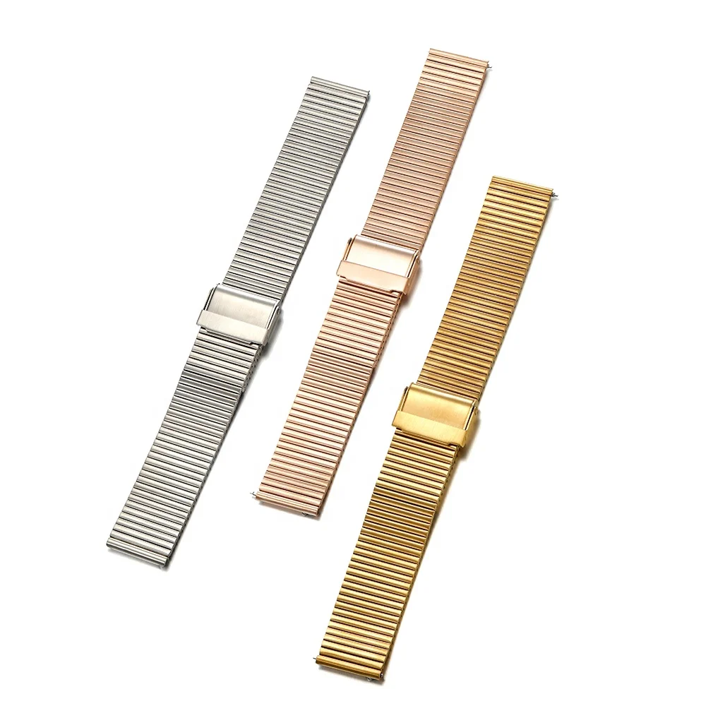316L Stainless steel quick release bar 18mm 20mm 22mm Watch Band Strap Band Bracelet Fit For  Smart Watch