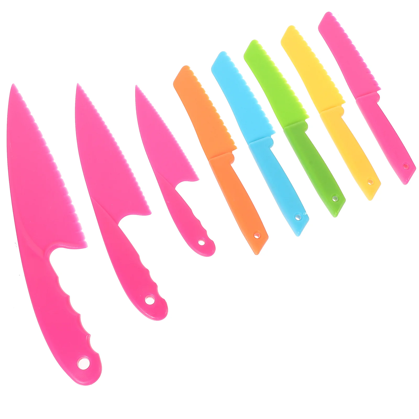 

8 шт., детский пластиковый резак для фруктов