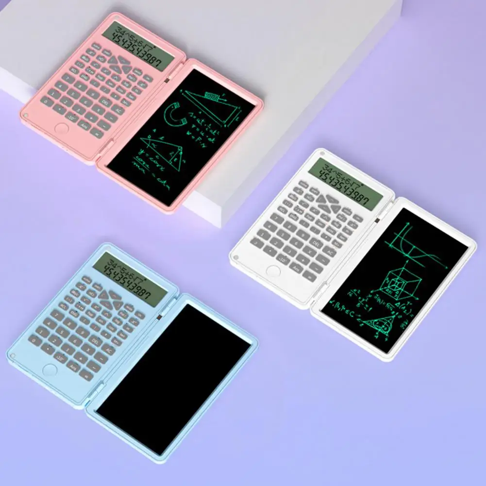 

Долговечный многофункциональный калькулятор с ЖК-экраном, студенческий ручной научный полнофункциональный калькулятор, арифметическая работа