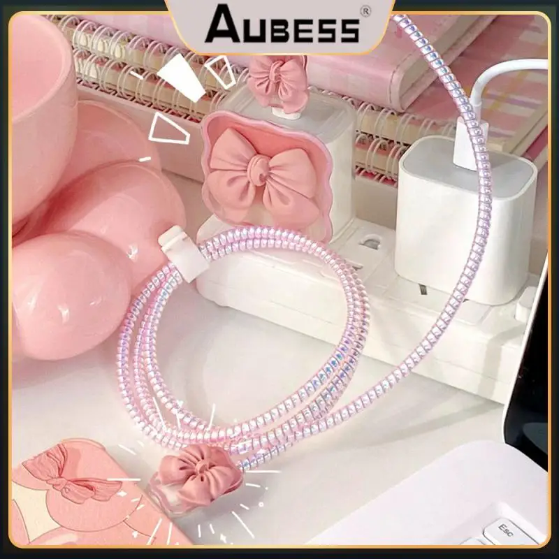 

Durable Data Cable Head Protector Shell Creative Charger Protective Case Wear-resistant Charger Head Shell Dirt-resistant Stable