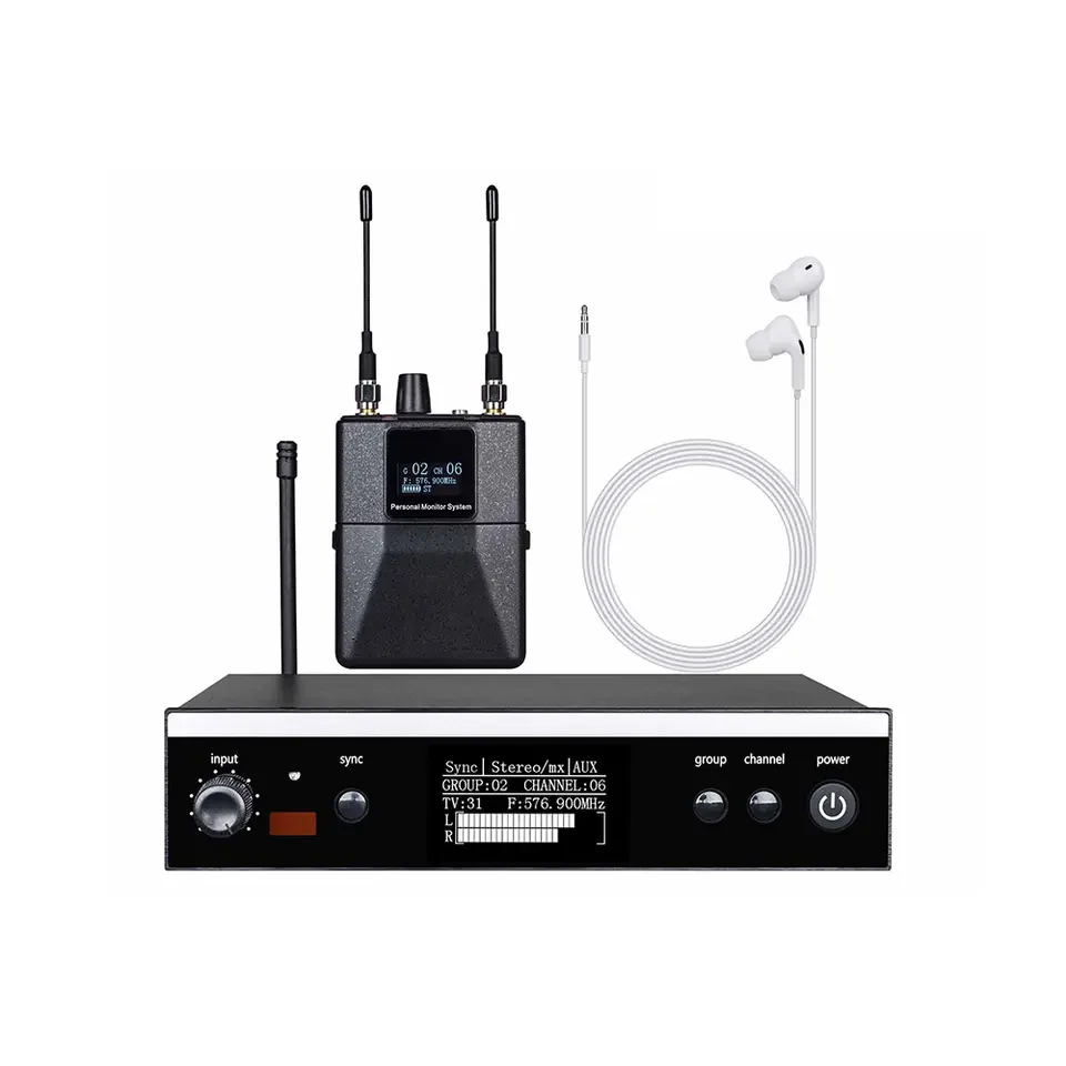 Фото Voxfull PSM300 Pro Audio IEM Стерео персональная внутриканальная система мониторинга №2