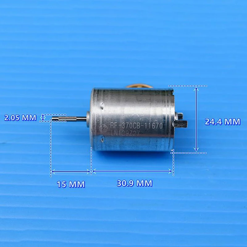 Оригинальные MABUCHI RF-370CB-11670 DC 12V-24V 6000RPM драгоценный автомобильный мотор для окон