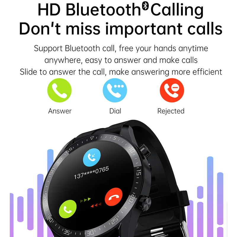Оригинальные Смарт-часы L13 Pro мужские Bluetooth-звонки NFC IP67 водонепроницаемые ЭКГ +