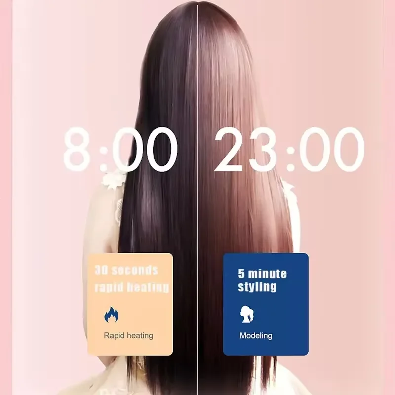 Расческа электрическая многофункциональная для выпрямления волос с