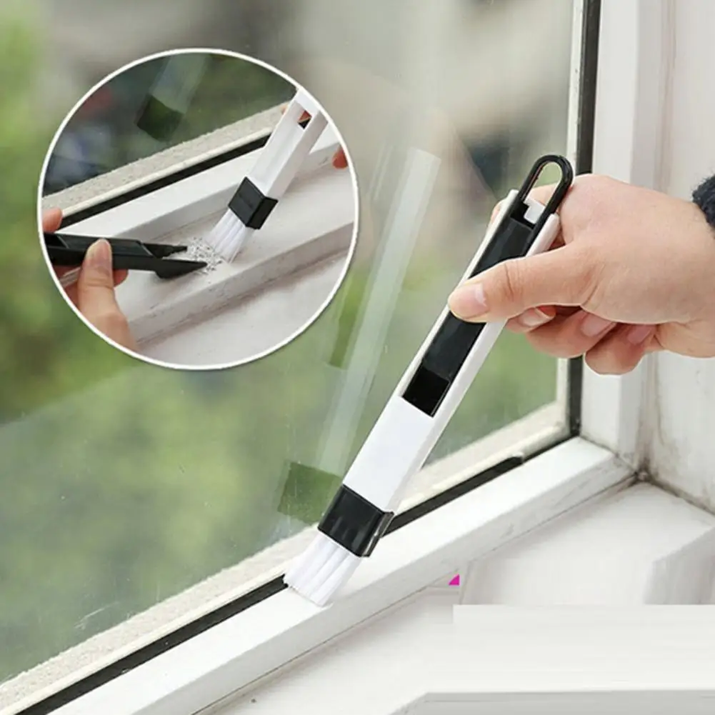 

Cleaning Brush Multi-purpose Deep Cleaning Mini Keyboard Window Cleaner with Dustpan for Daily Use