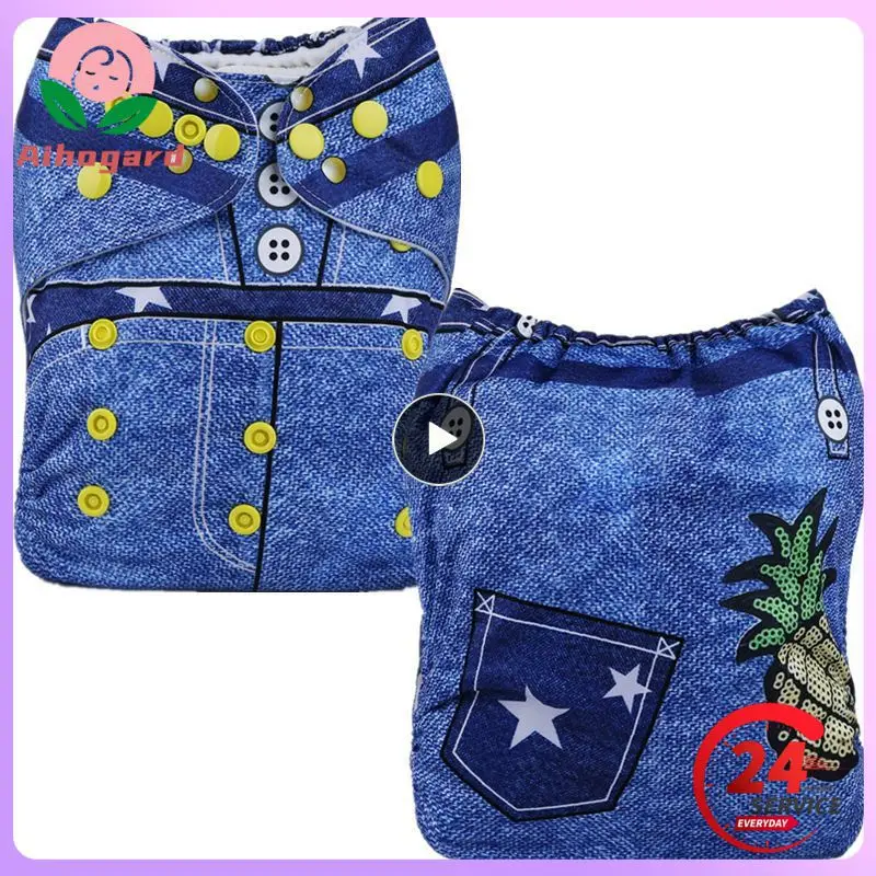 

1~10PCS Pocket Diaper Eco-Friendly Cloth Diaper Cover Adjustable Nappy Reusable Diapers Cloth Nappy Fit 3-15kg Baby Baby Diaper