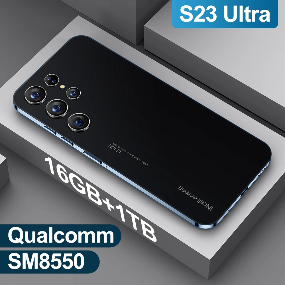

Смартфон S23 Ultra, 7,3 дюйма, 6800 мАч, МП, 4G