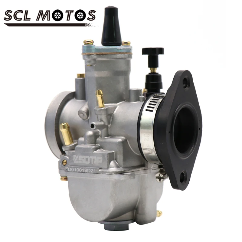 

SCL MOTOS Universal PWK 21 24 26 28 30 32 34 2T 4T Motorcycle Carburetor With interface Carburetor Rubber Adapter Inlet Intake
