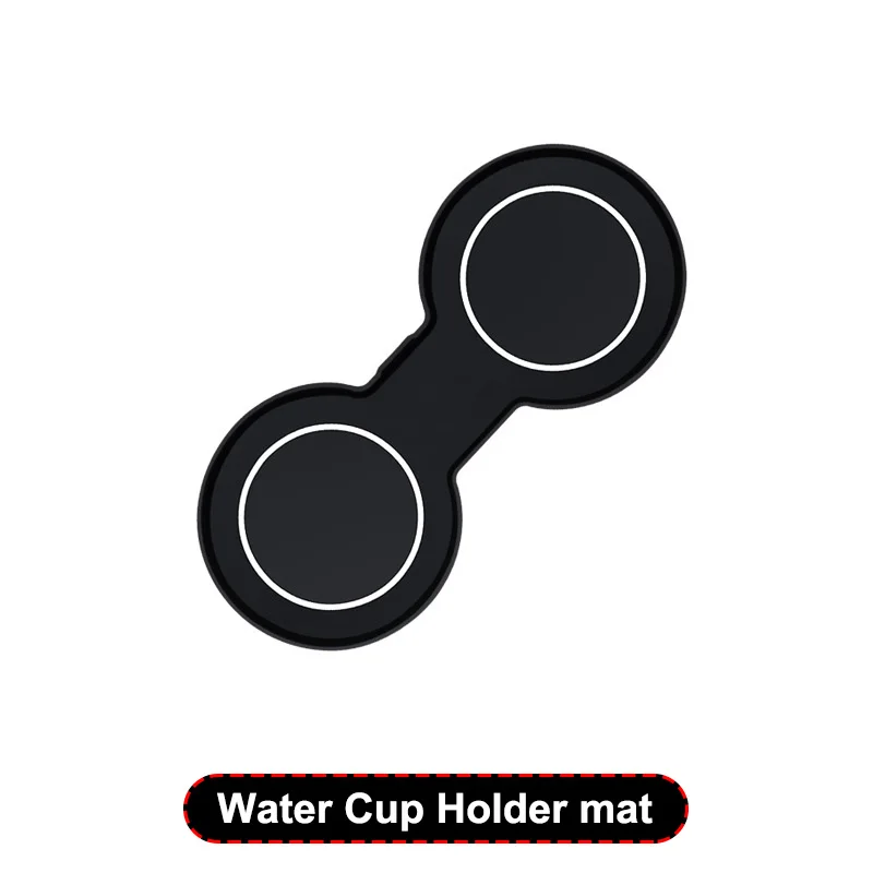 

Усиленные Нескользящие Подстаканники Для Tesla Model 3 Y Мягкие Силиконовые Автомобильные Аксессуары Водостойкий Коврик Для Х...