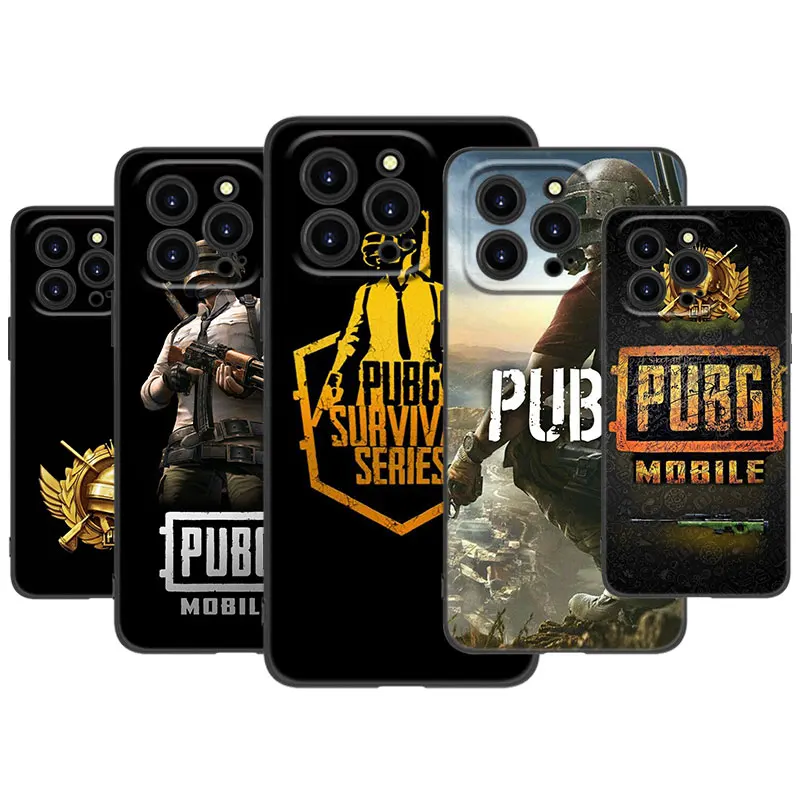 Чехол для телефона с рисунком игры Pubg для Apple iPhone 12 13 Mini 11 Pro XS Max XR X 6 6S 7 8 Plus SE 2020 5