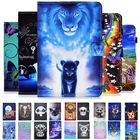 Чехол-книжка для планшета Huawei Mate pad T10s 10,1 дюйма, милые Мультяшные Чехлы для Huawei Mate pad T 10s AGS3-L09W09 T10 9,7, чехол