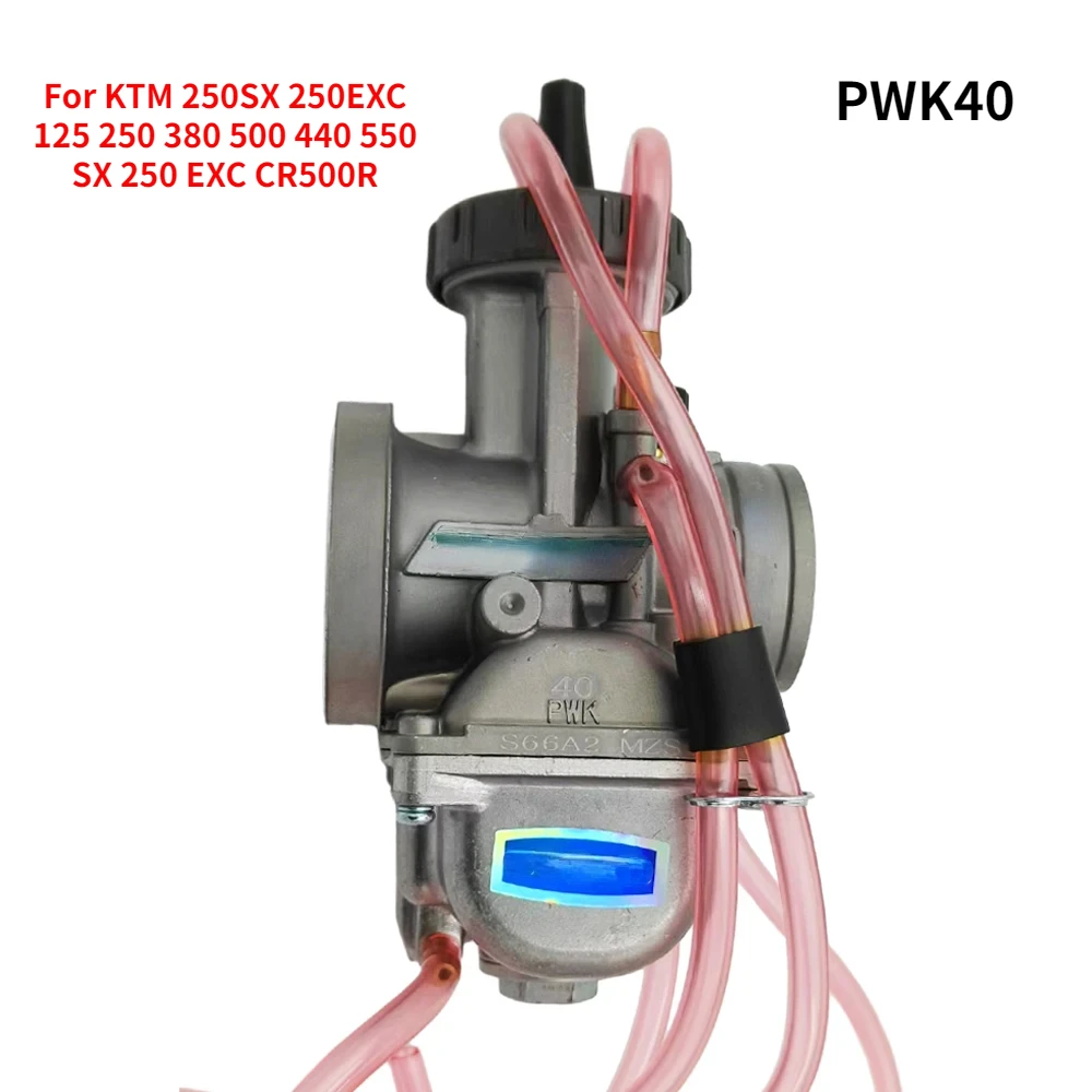 Карбюратор для KTM 250SX 250EXC 125 250 380 500 440 550 SX EXC CR500R Carb Keihin PWK40 40 мм Air Striker PWK Carburador