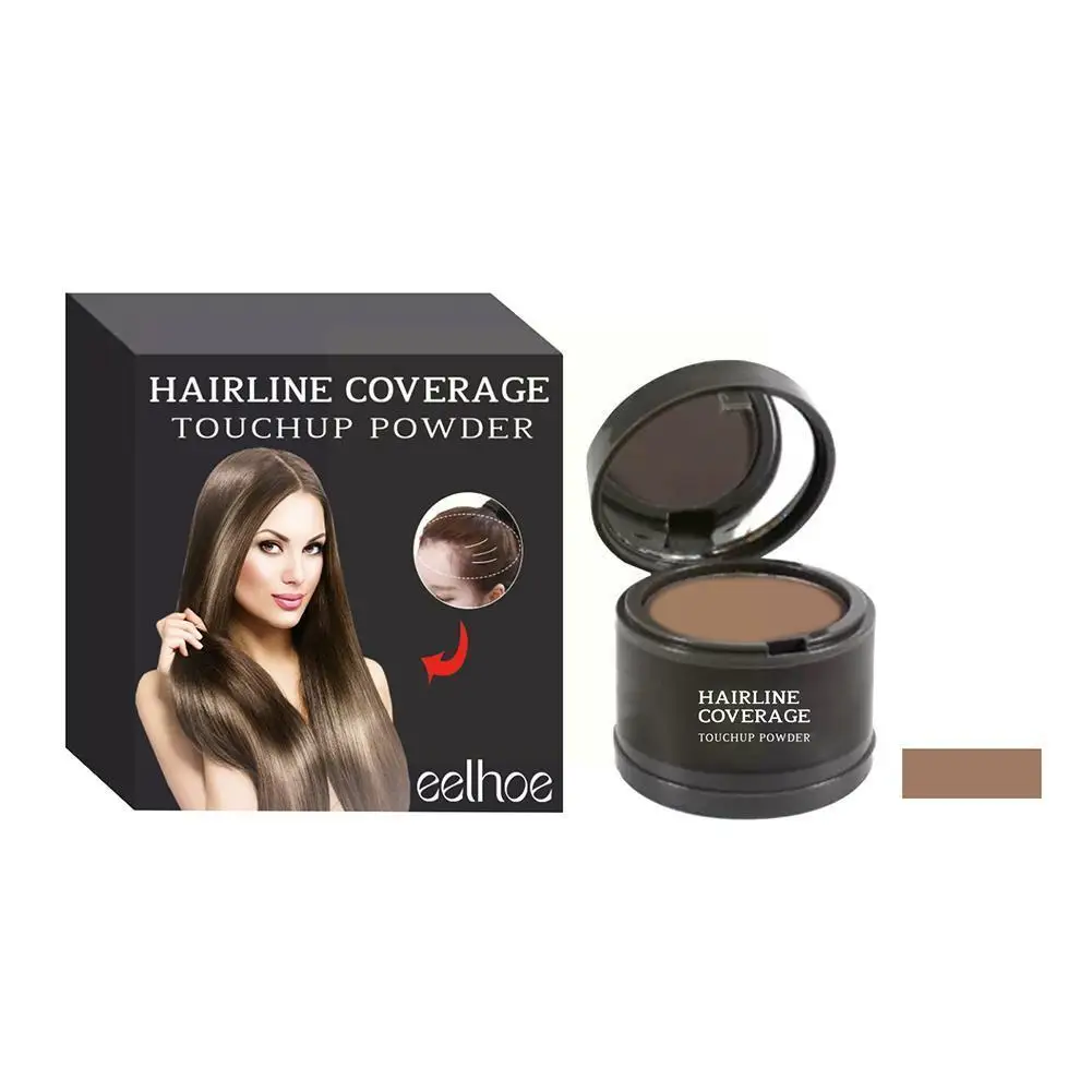 1PC Hairline Repair Filling Powder With Puff Sevich Line Powder Hair Forehead Pang Makeup Concealer Shadow Thin Fluffy Powd P7T9