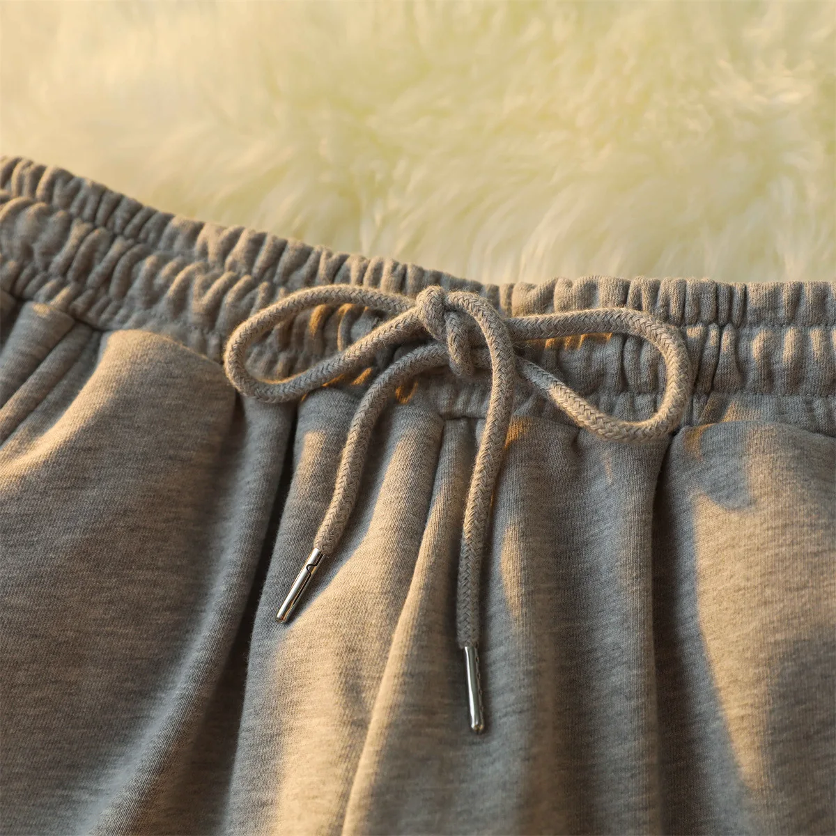 High Waist Women Shorts Korean Cartoon Bear Embroidery Shorts Casual Loose Cotton Wide Leg Sport Shorts Female Summer Bottoms