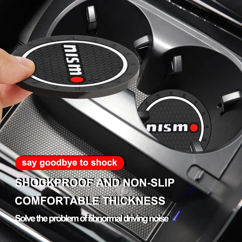 Автомобильный держатель для бутылки с водой силикагель NISMO Nissan embiem Qashqai Juke Leaf Micra