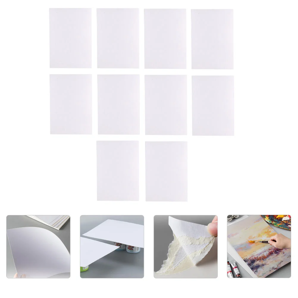 

10 Sheets Painting Paper Watercolor Paper Drawing Sketching Paperboard