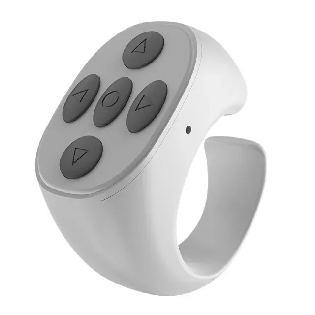 

For Tik Tok Ring Remote Control Portable Bluetooth-compatible Mobile Phone Selfie Timer Page Turner Controller Drop Shipping