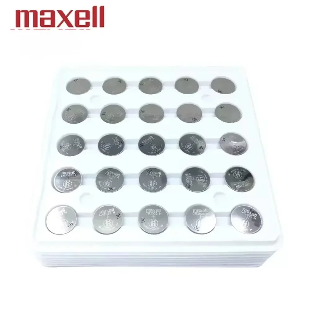 Фото Батарейки MAXELL CR2032H 2032 240 мАч, 3В, высокой емкости, 5 шт., для материнских плат компьютеров, замена CR2032 LIR2032 ML2032 №5