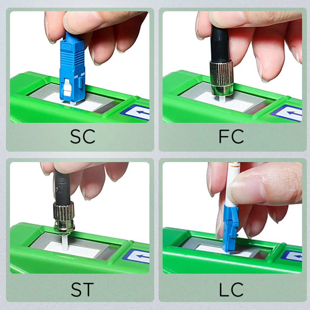 KCC-550 Optical Connector Cassette 500+ /Reel Cleaner Cleaning Tool for all Single Fiber and MT Ferrules