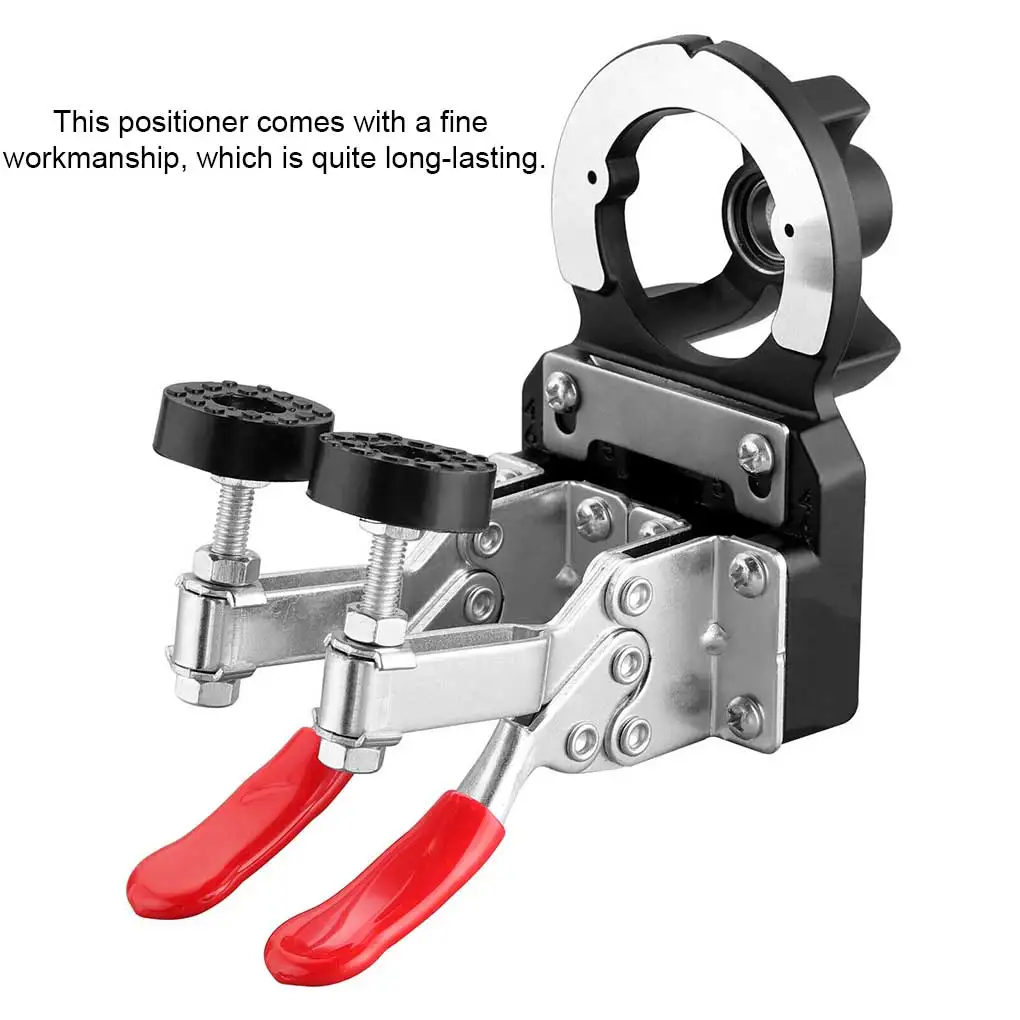 

Hole Positioner Drilling Guide Hinge Opener Fine Workmanship Simple Operation Professional High-strength Woodwork Tool