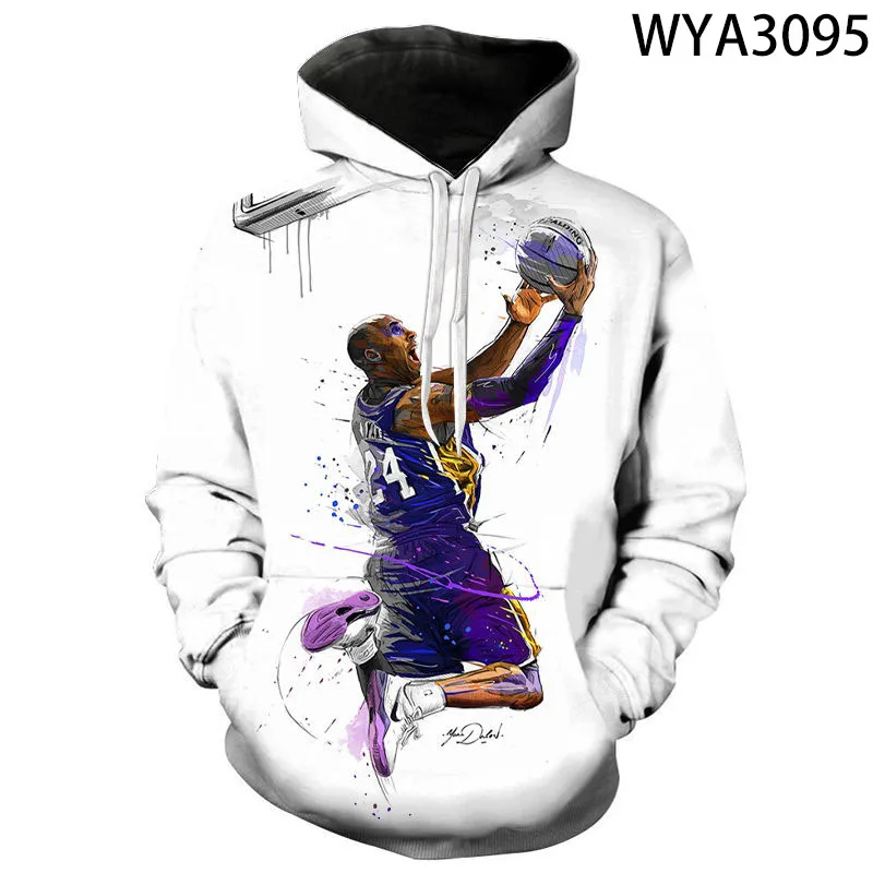 

Basketball Star Printed 3D Cool Hoodies Men Women Children Fashion Long Sleeve Sweatshirts Streetwear Boy Girl Kids Clothes Tops