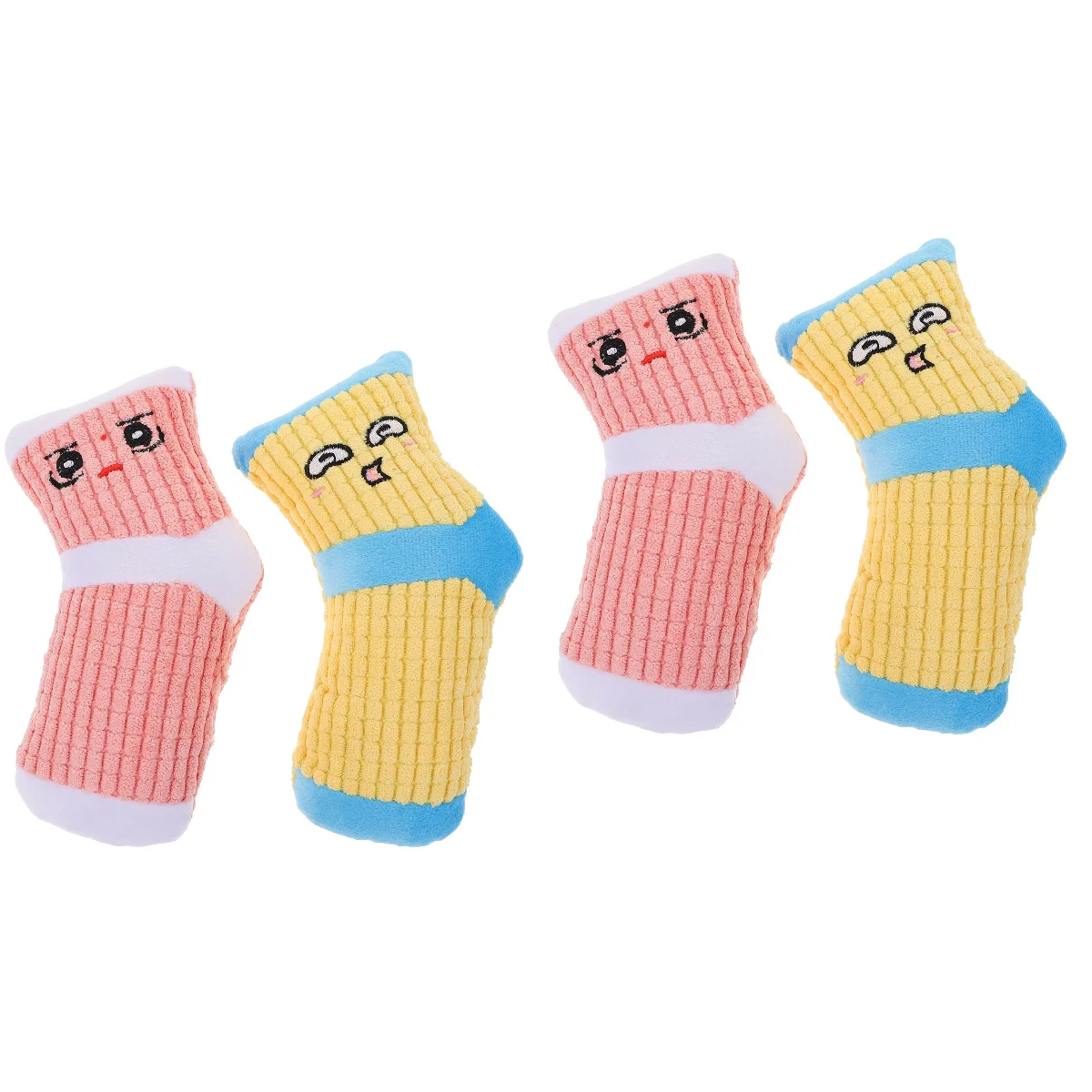 

Dog Toys Toy Squeaky Pet Plush Sound Chewing Puppy Playings Cleaning Teeth Sock Chew Bite Stocking Interactive Pacifier Molar