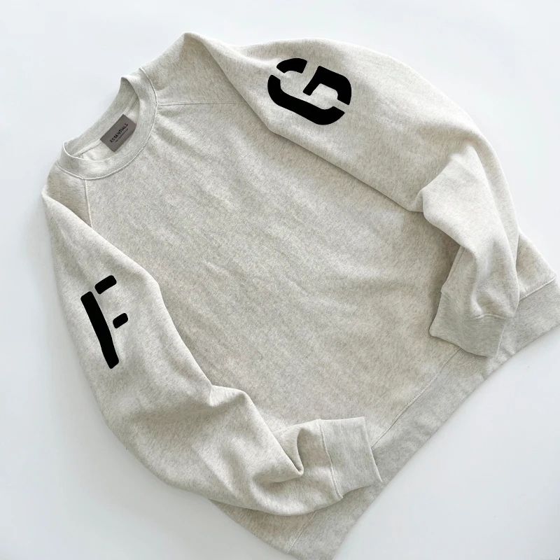 

Essentials Sweatshirts FG Logo Sweatshirt Hooded Male Women's Hoodies Cotton Hip Hop Loose Unisex Oversized Hoodie
