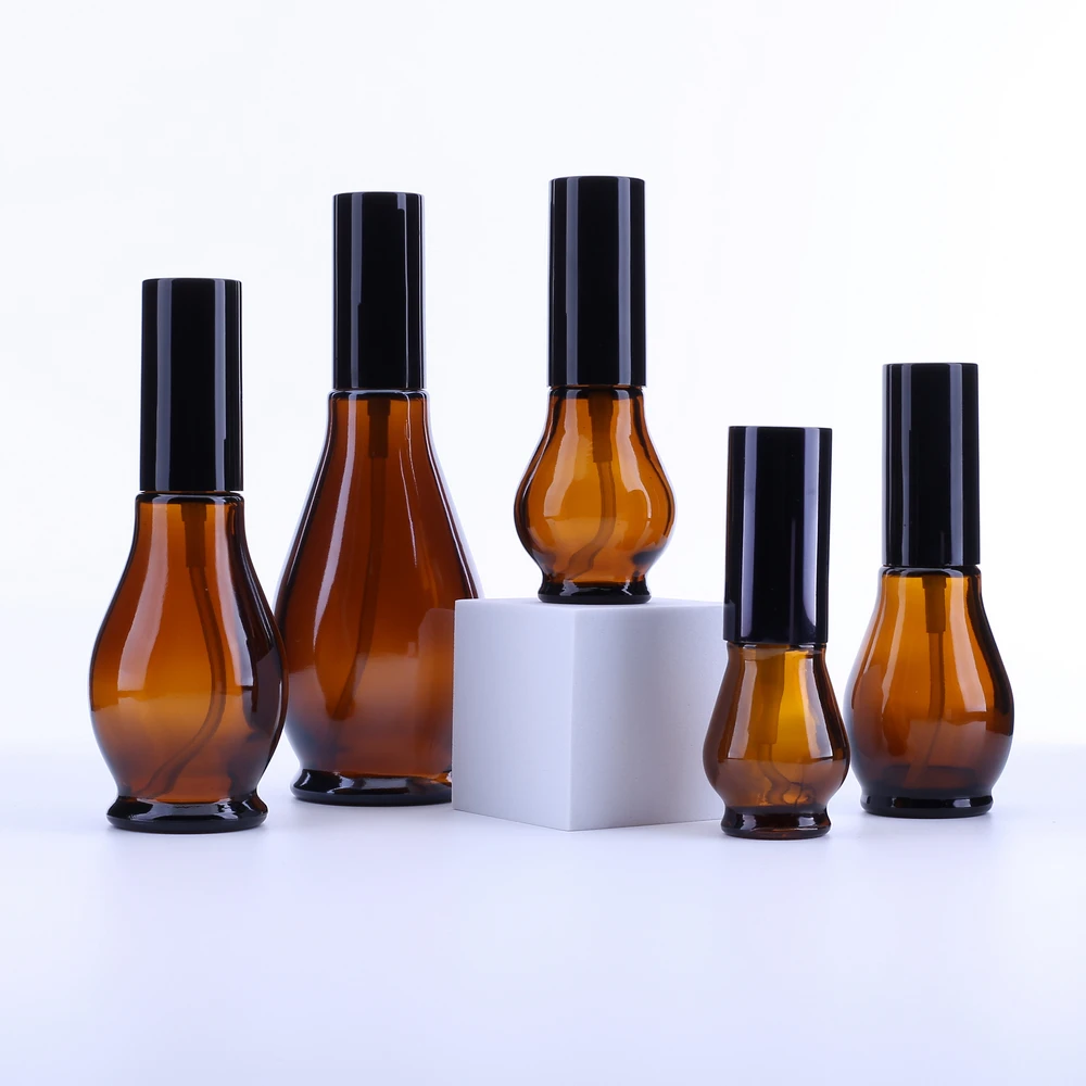 10 ml/20 ml/30 ml/50 ml/100 ml Prasa do wielokrotnego napełniania Szklana butelka z rozpylaczem Olejki Pojemnik na płyn Perfumy Atomizer Podróż