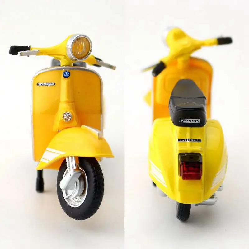 Новинка 1:18 Vespa 200 ралли 1976 статический сплав литой автомобиль коллекционные хобби