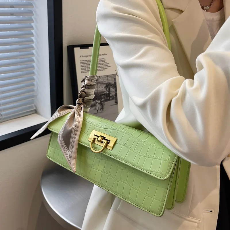 

Luxury Brand Designer PU Leather Shoulder Bags for Women New 2022 Trend Hit Lock Handbags Small Travel Hand Bag Lady Fashion Bag