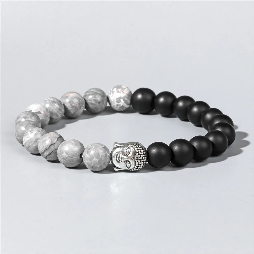 

Браслет с бусинами, искусственный камень, тигровый глаз, мужские и женские браслеты, молитва