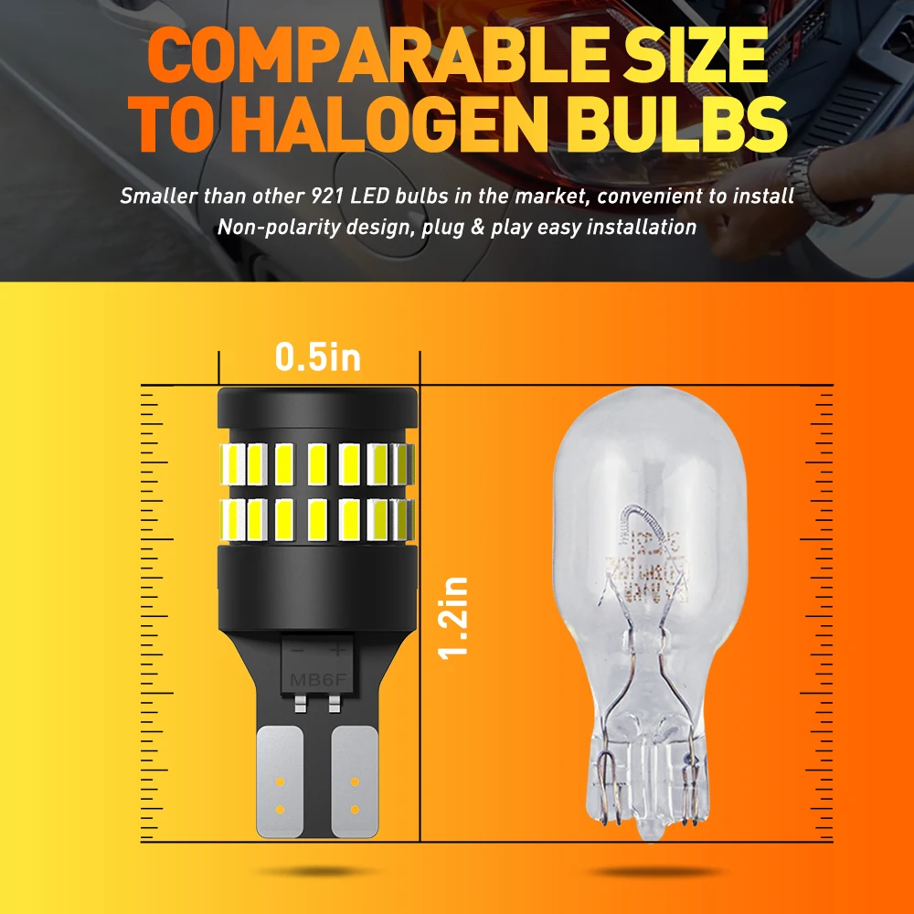 2X Canbus T15 W16W Женская реверсивная модель для Kia Sportage Rio 3 4 Sorento Ceed Stonic Soul Picanto BMW E81 E87 E88