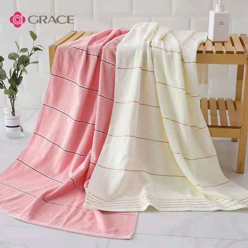 

New cotton towel absorbent soft quick-drying shower high-end beach camping travel swimming large men and women home bath towel
